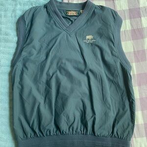 Used L Reebok Aqua Golf Nylon Pullover Vest